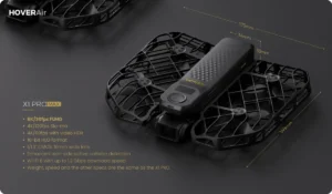 HoverAir X1 Pro Max : Le Drone Révolutionnaire pour des Prises de Vue Aériennes Exceptionnelles